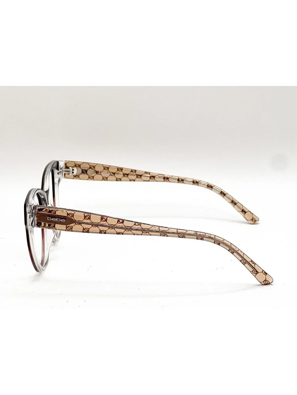 Bebe BB7236 200 Grey Gradient Cat Eye Authentic Eyeglass Frames 55-16
